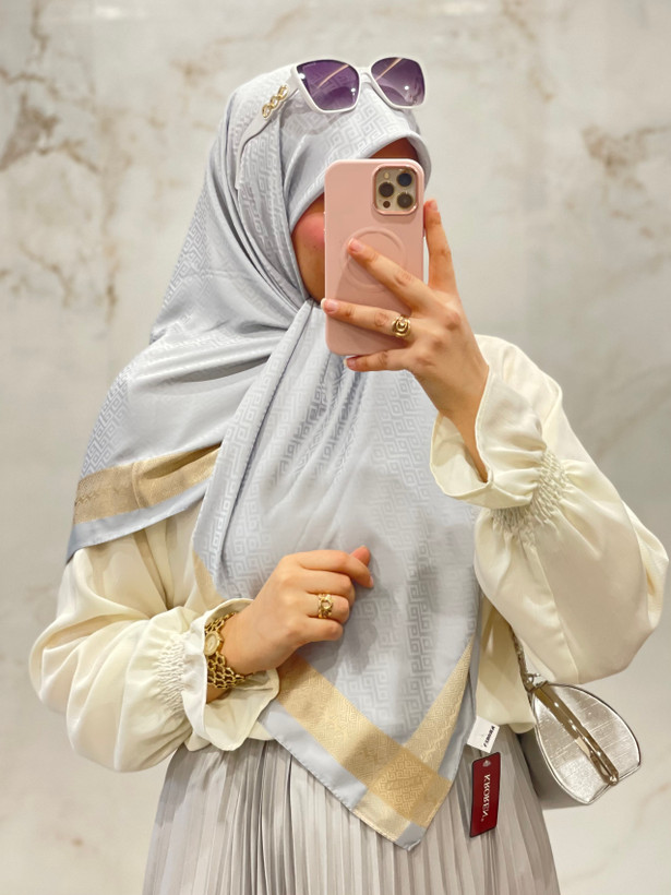 روسری شیفون ابریشم ترک وارداتی🇹🇷