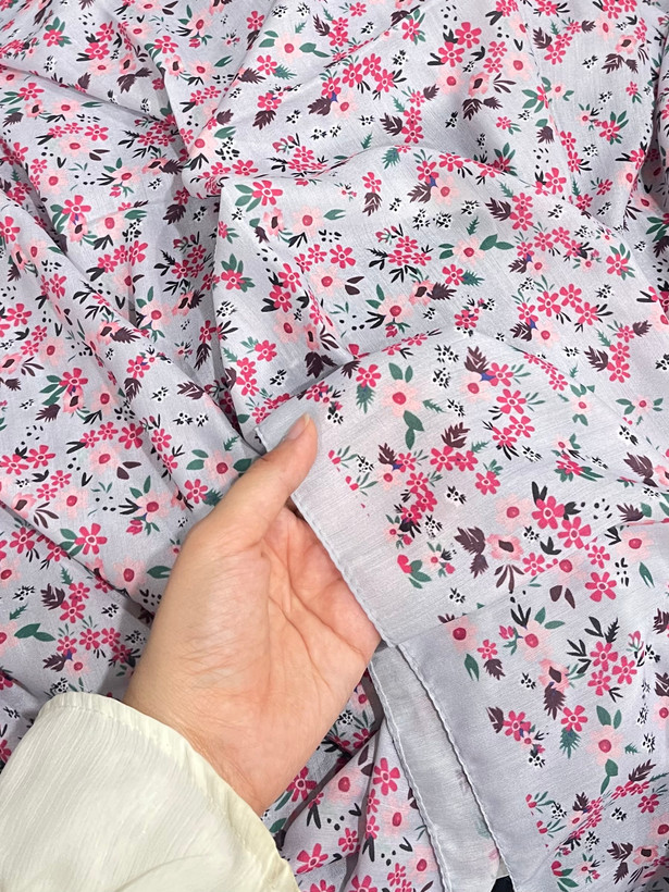 روسری نخی طرح بهار