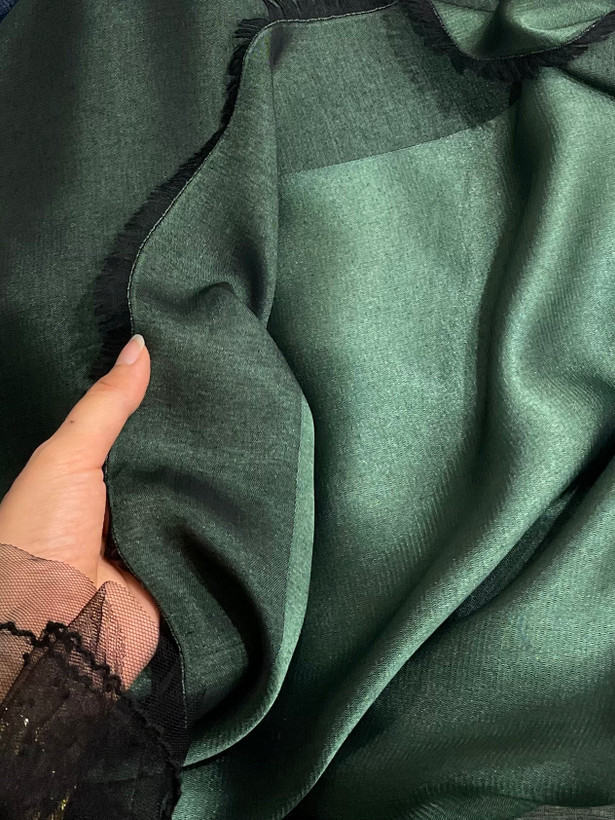روسری نخ ابریشم بامبو دو رو